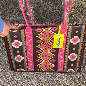 Hot Pink Wrangler Tote Bag